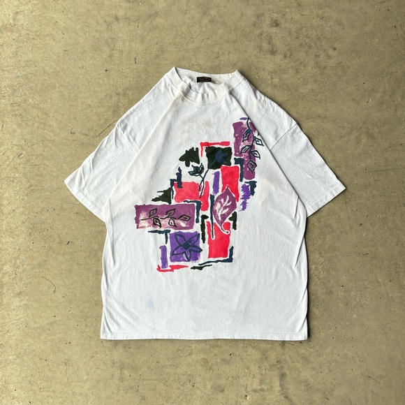 Vintage 90s Art tee | Size XL - Picture 1 of 6